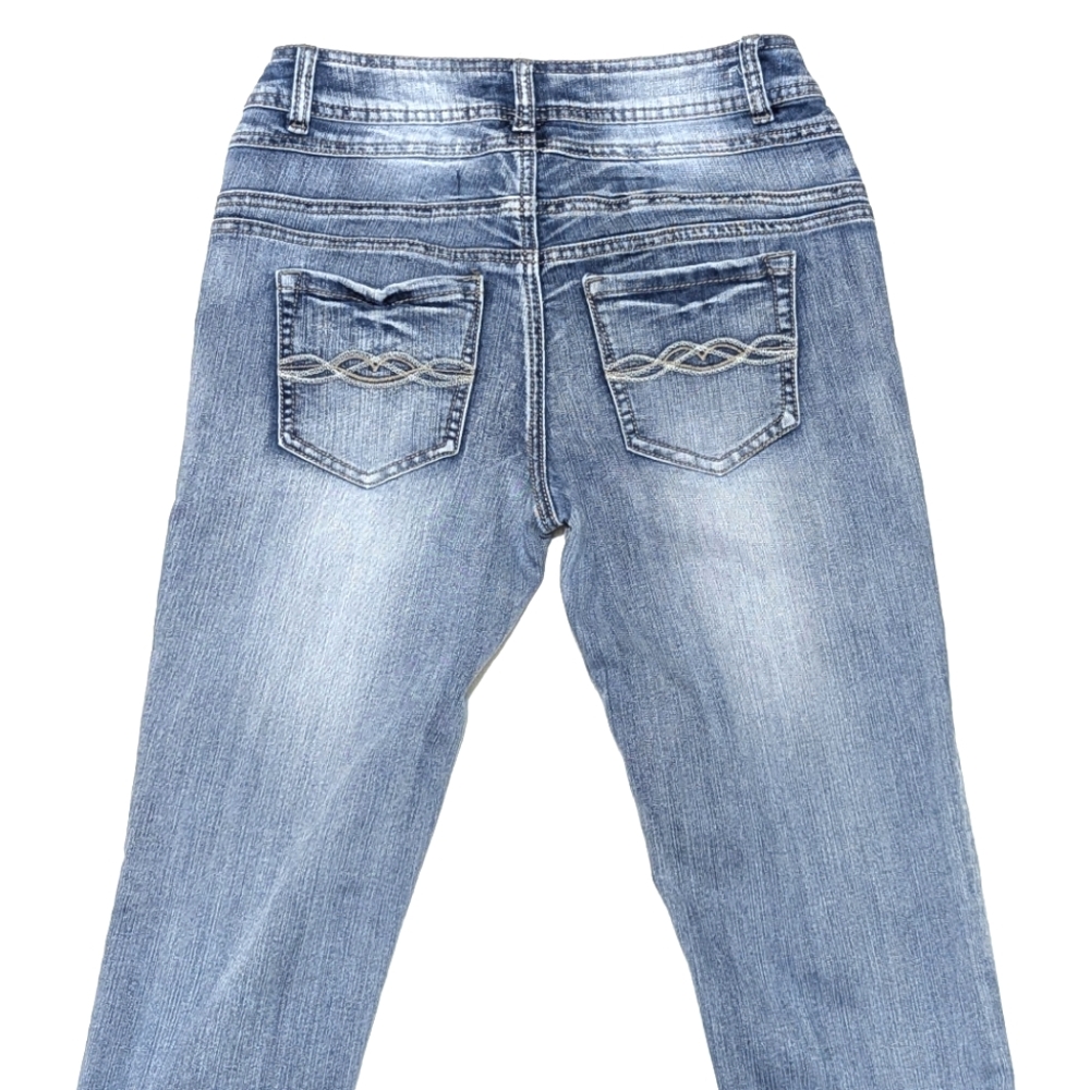 Hot Kiss | Vintage | High Waisted | Skinny Lily | y2k | Casual | Streetwear | - Picture 5 of 9